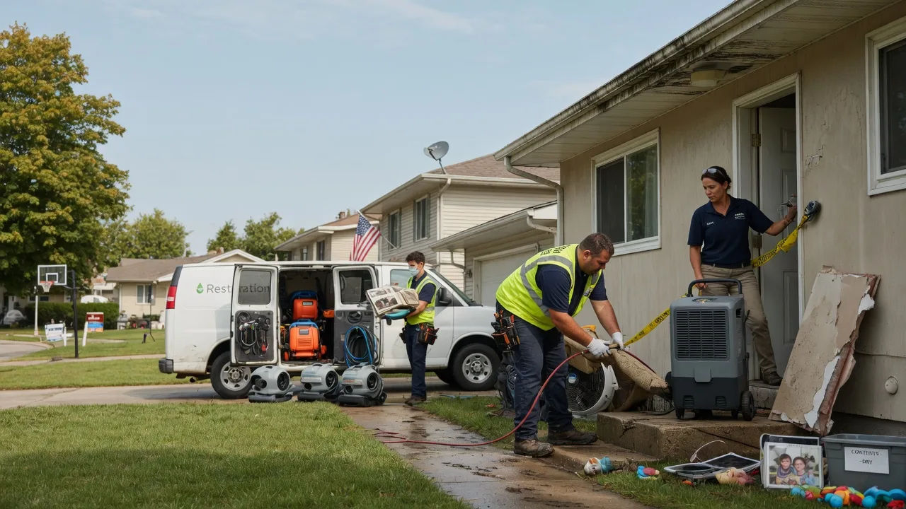 Water Damage Restoration in Wilmington, OH near me